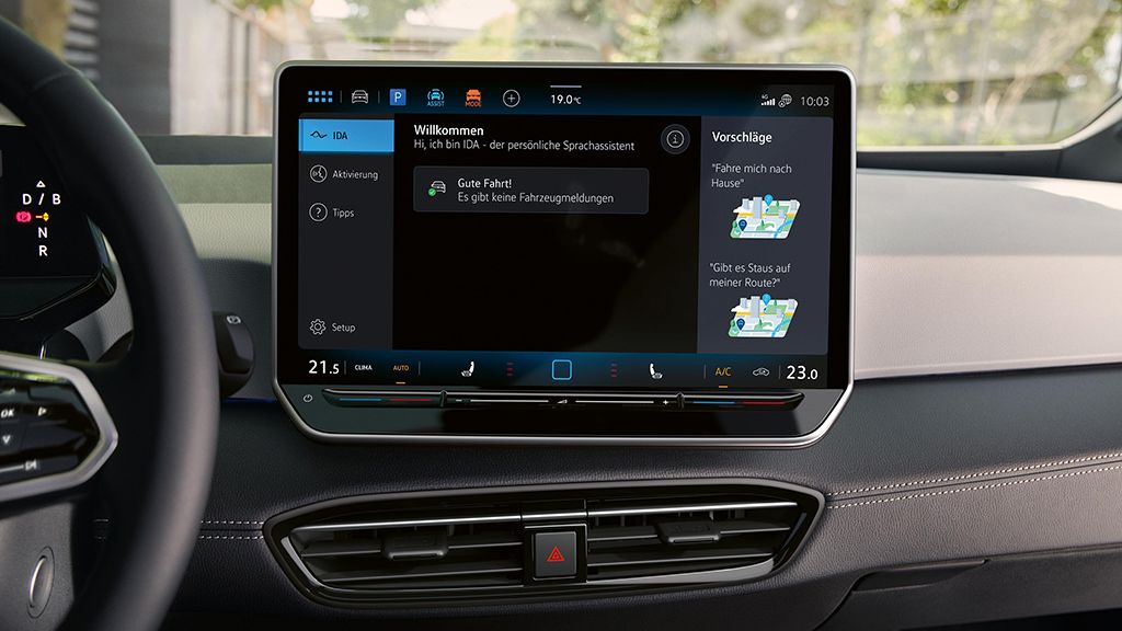 Volkswagen ID.3: Hlasova asistentka